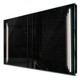 Specchio LED Rettangolare | Controllo tramite interruttore a muro | Luce bianca neutra - Reyze Serie Salono Modello 8